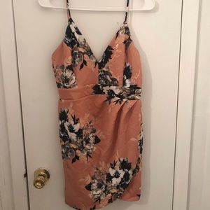Floral mini dress